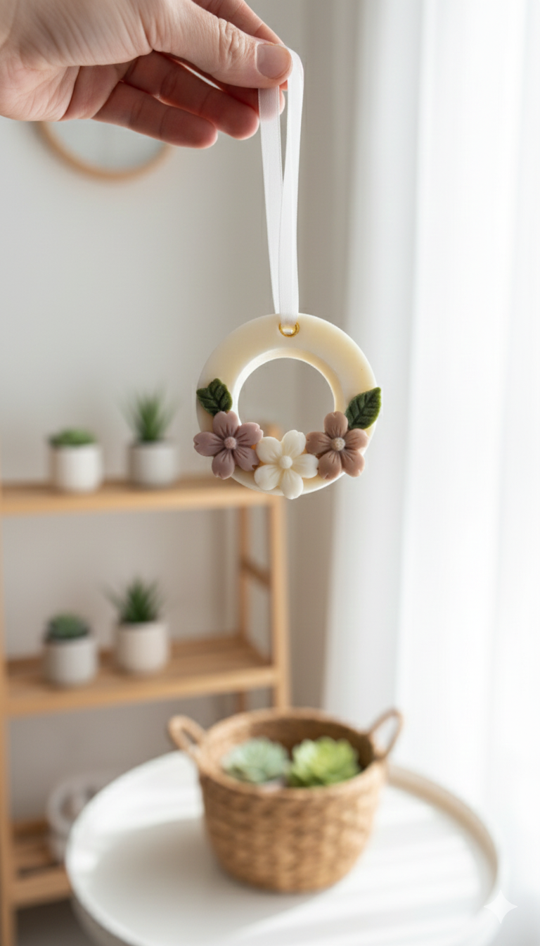 Floral Wreath Hanger