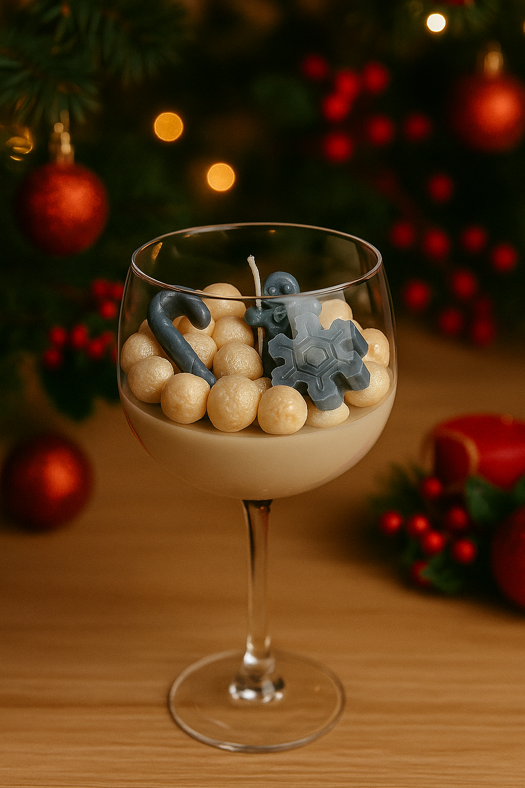 Christmas Glass Candle – Luxe feesteditie