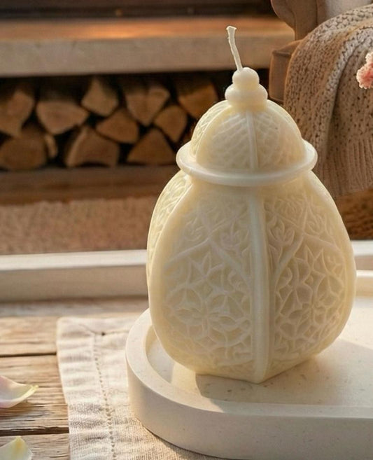 Handgemaakte Ornament Kaars - Luxe Decoratieve Sojawaskaars - Lumen and Lux Candles